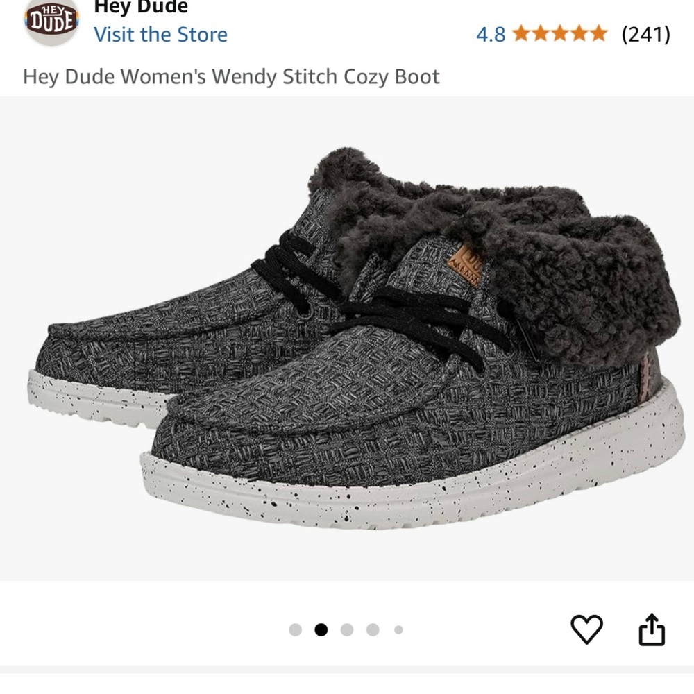 Hey Dude Women's Wendy Stitch Cozy Boot.